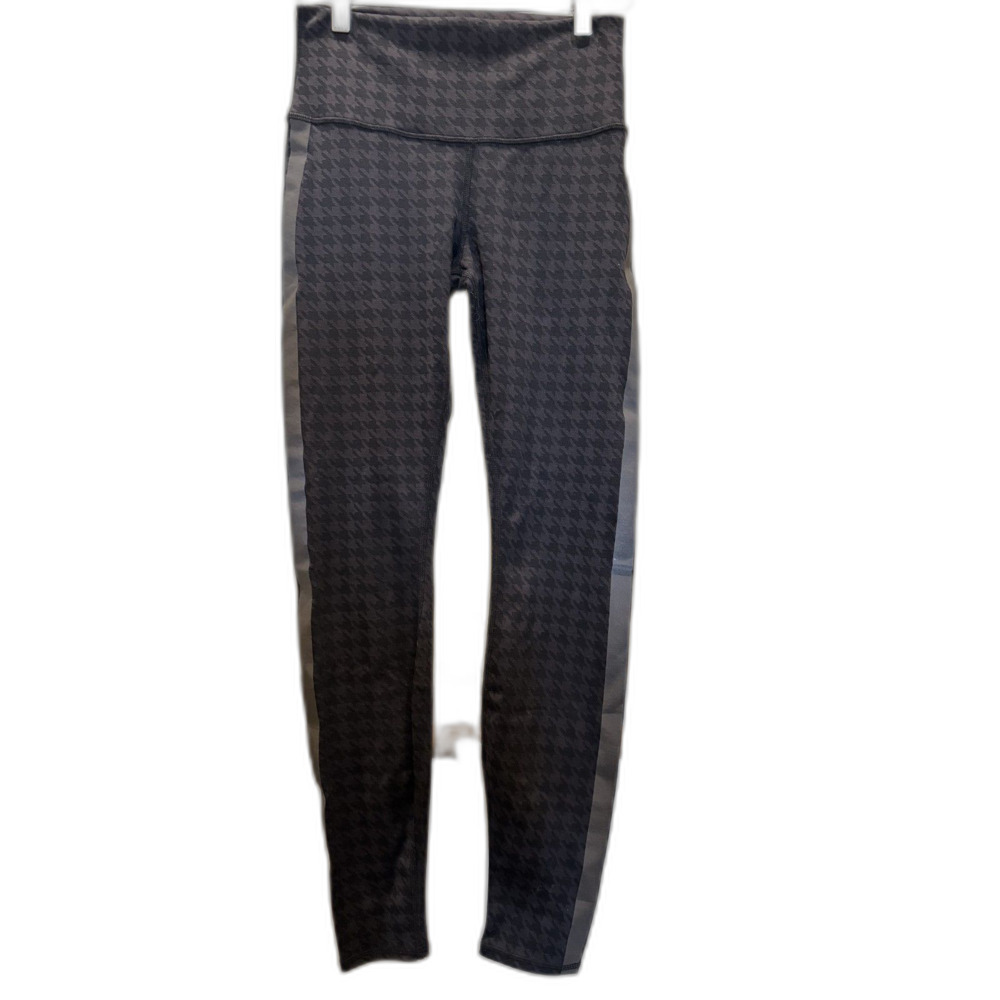 Alo Jacquard Houndstooth High Waist Leggings -Medium